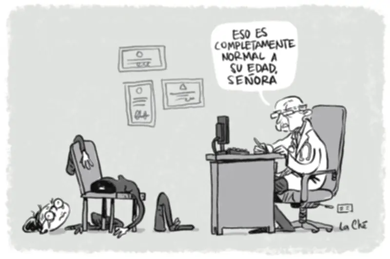 La Che: Caricatura que critica la actualidad colombiana