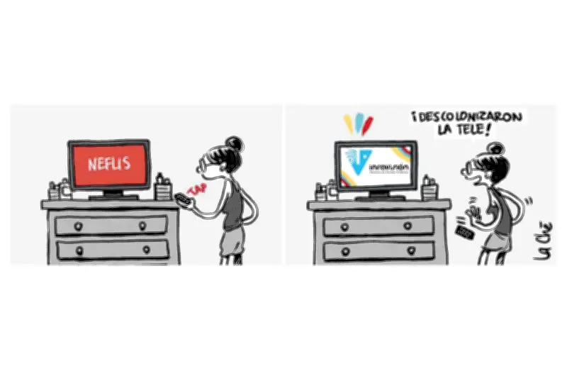 La Che: caricatura que critica la realidad colombiana
