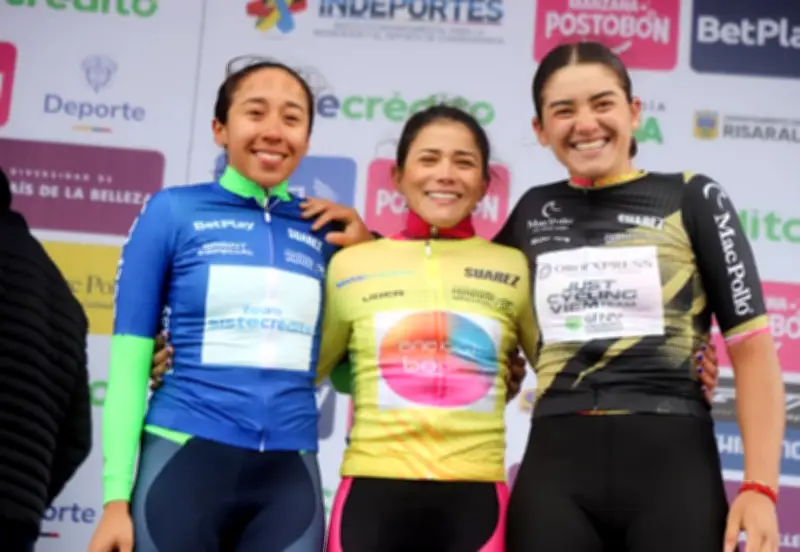 Lilibeth Chacón gana etapa reina y es nueva líder de la Vuelta Colombia Femenina