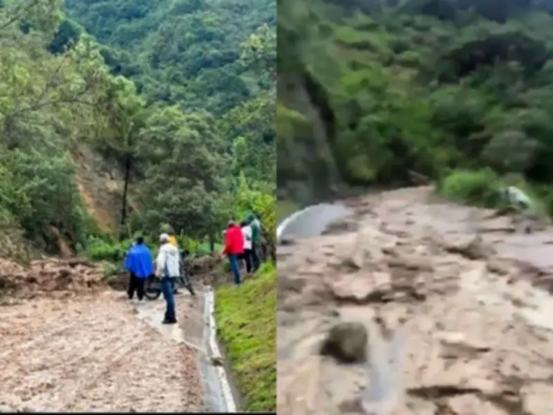 Lluvias en Santander: emergencias por inundaciones y deslizamientos en 10 municipios