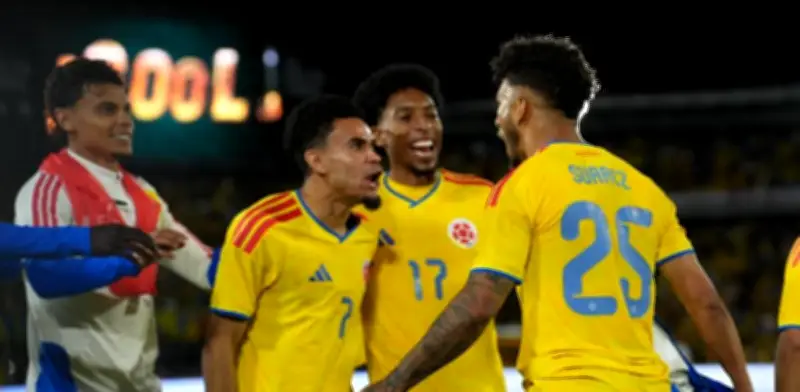 Luis Díaz asciende en la tabla histórica de goleadores de la Selección Colombia