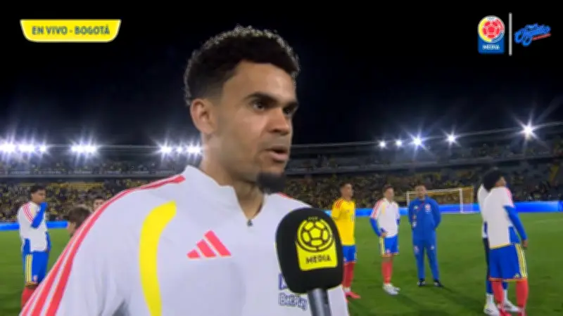 Luis Díaz habla del público bogotano tras victoria de Colombia sobre Costa Rica