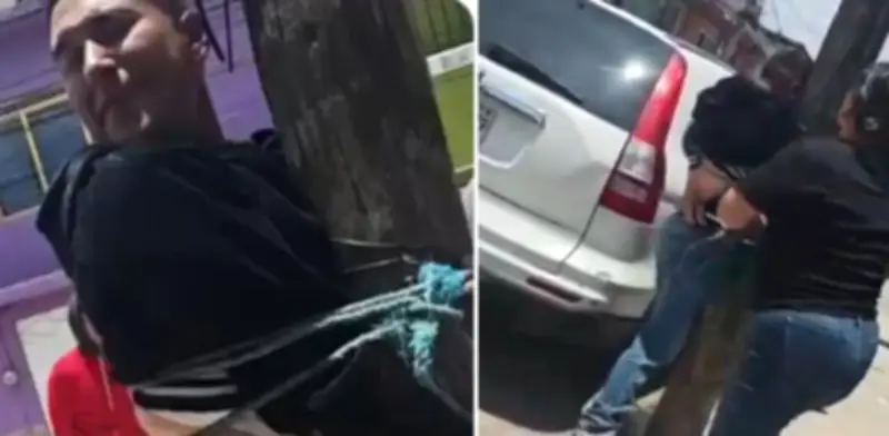 Madre golpea a su hijo con correa por robo en México y genera debate