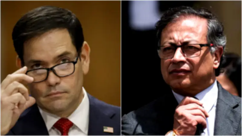 Marco Rubio excluye a Colombia de aliados y critica a Gustavo Petro