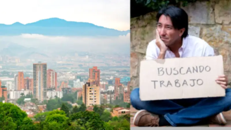 Medellín crea 6.000 empleos pero el desempleo sube al 9,8%