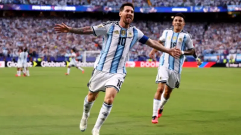 Messi marca el primer gol de Argentina en el Mundial 2026