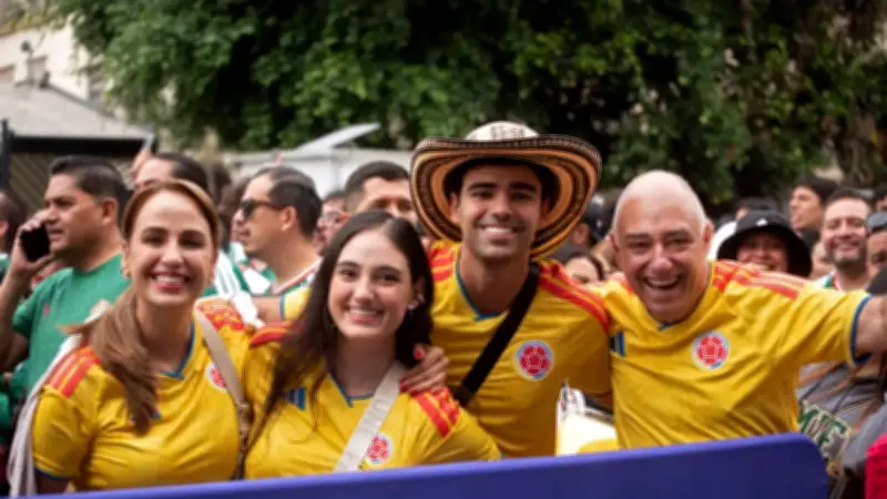 Miles de colombianos viajan al Mundial 2026 rumbo a México, EE.UU. y Canadá