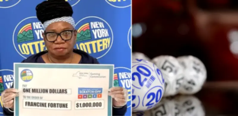 Mujer de apellido 'Fortune' gana $1 millón con boleto de raspa y gana