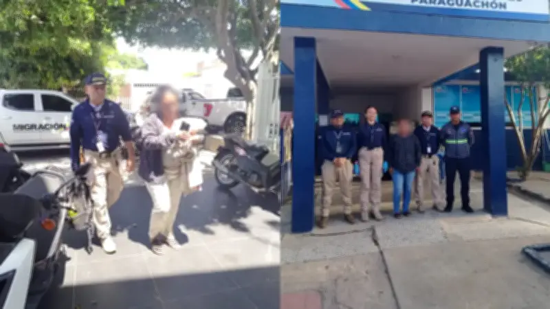 Mujer venezolana expulsada de Colombia tras ser detectada en Valledupar