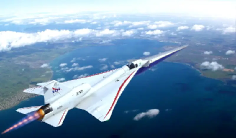 NASA logra hito: avión X-59 vuela más rápido que el sonido