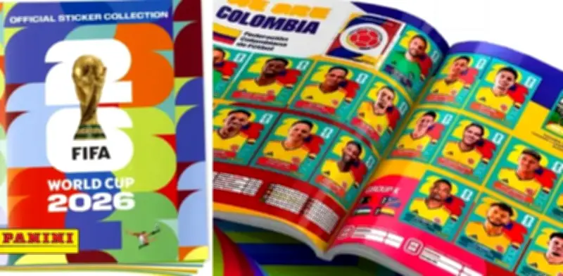 Panini anuncia nuevo inventario de láminas del Mundial en Colombia para el 18 de junio