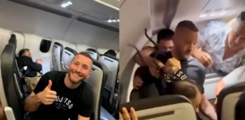 Pasajero intenta abrir puertas de avión en vuelo Puerto Rico-Chicago y provoca aterrizaje de emergencia