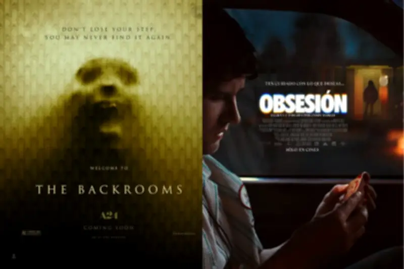 Películas de terror indie 'Obsesión' y 'Backrooms' arrasan en taquilla con Gen Z