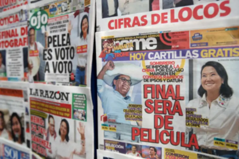 Perú revive incertidumbre electoral: ventaja de Fujimori sobre Sánchez es mínima