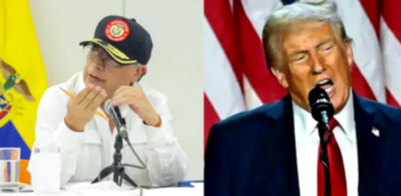 Petro acusa a Trump de traicionar acuerdo de no intervenir en Colombia