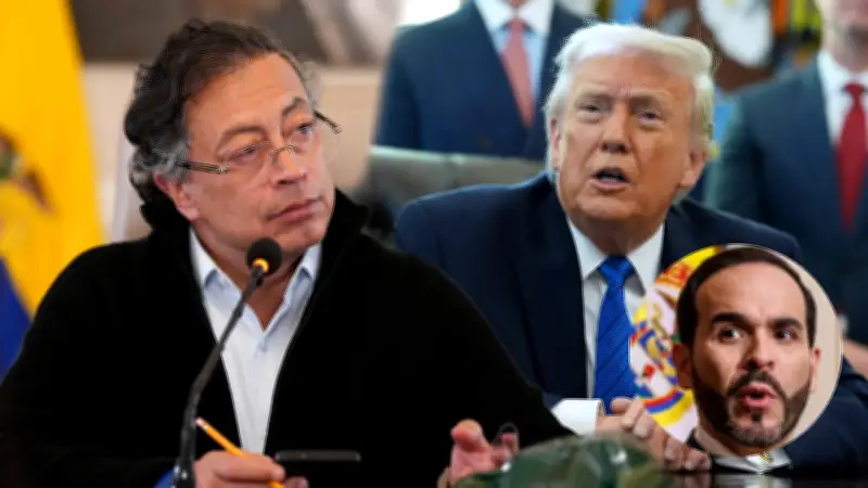 Petro acusa a Trump de traicionar acuerdo por apoyar a De la Espriella
