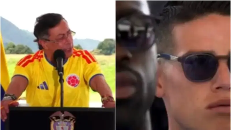 Petro despide a Selección Colombia con reflexión sobre fama y codicia