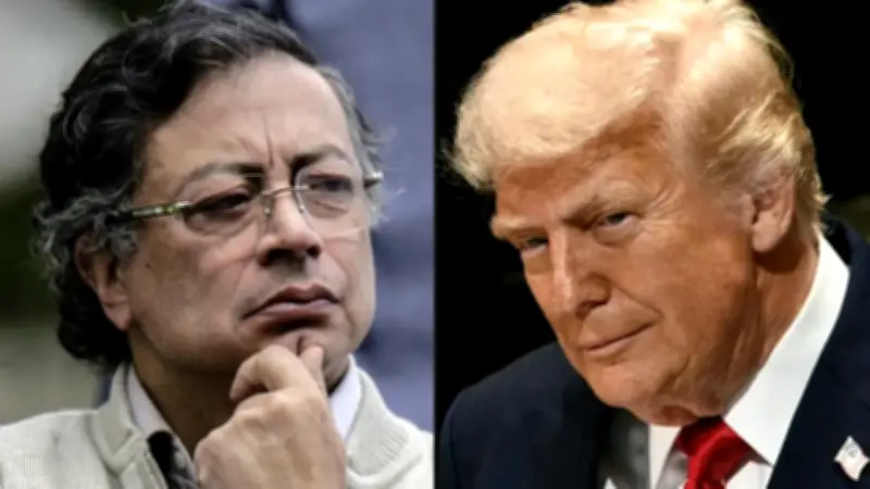 Petro pide a Trump no intervenir en elecciones colombianas