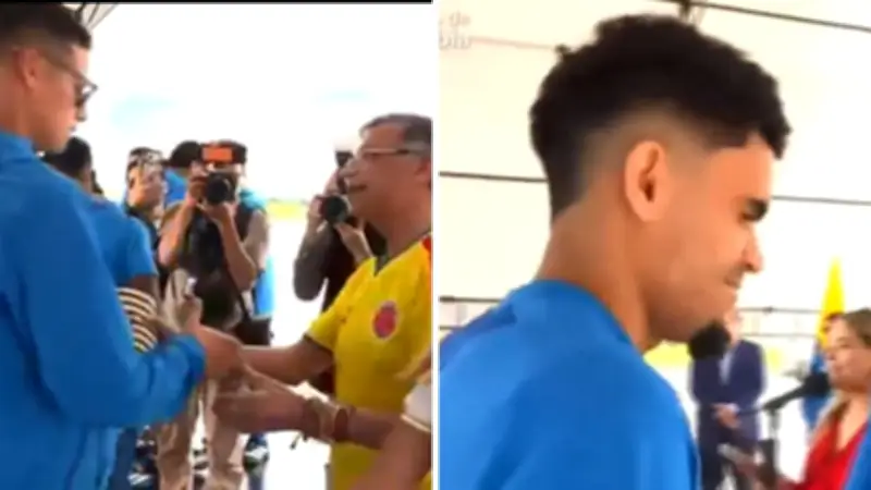Petro saluda a James y Luis Díaz en despedida de la Selección Colombia