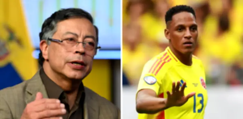 Petro sobre Yerry Mina desata insultos racistas en redes sociales