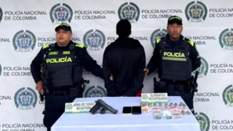 Plan candado frustra millonario atraco en El Poblado, Medellín; dos menores capturados