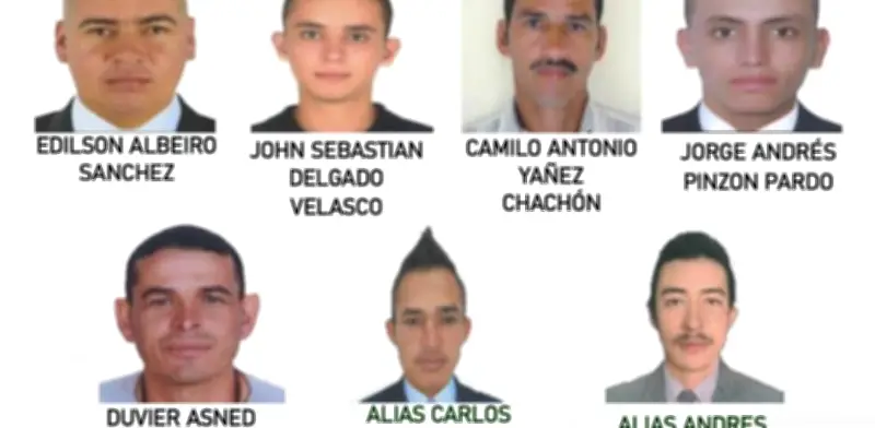 Policía de Santander revela el cartel de los siete más buscados