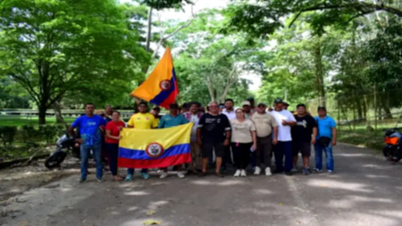 Protestas en campo Provincia de Ecopetrol amenazan suministro de gas en Santander