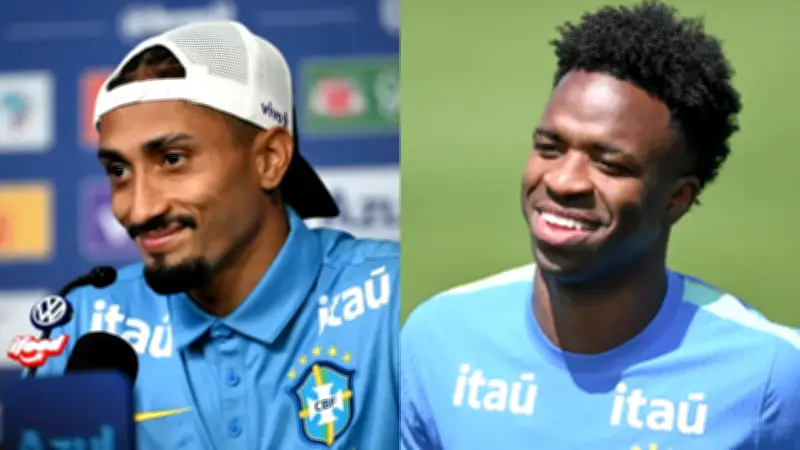Raphinha elogia a Vinícius Júnior: "Puede decidir un Mundial"