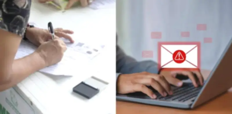 Registraduría advierte sobre correo falso de cambio de mesa de votación