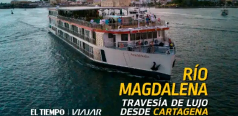 Río Magdalena: travesía de lujo desde Cartagena