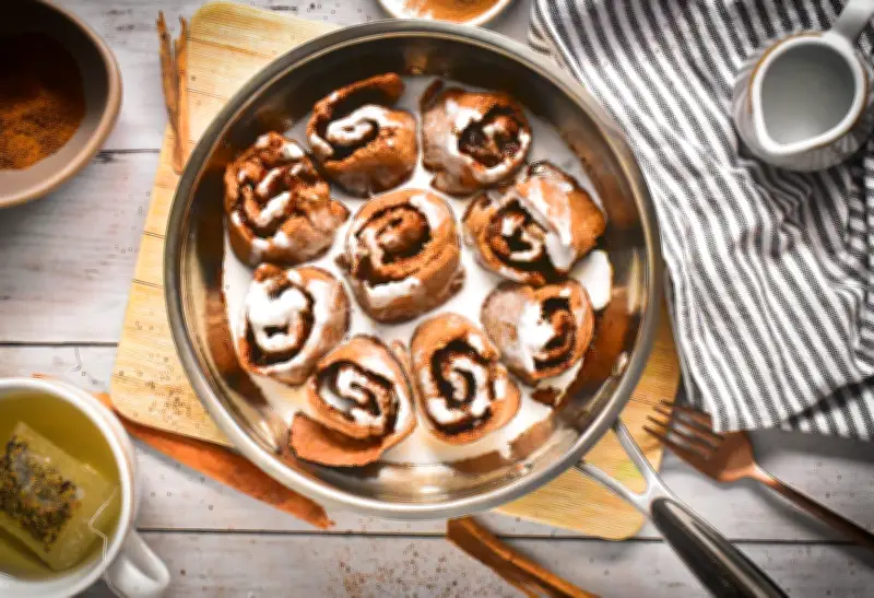 Rollos de canela saludables: receta fácil con harina de avena y yogur