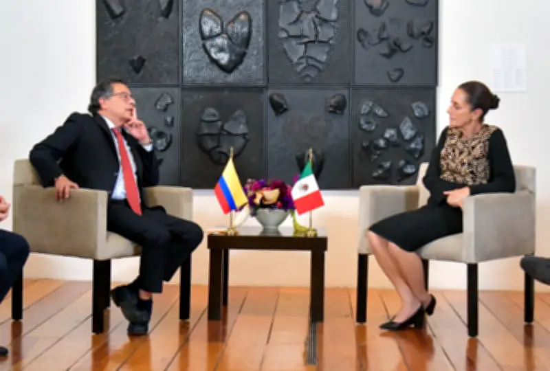 Sheinbaum respalda denuncia de Petro sobre posible fraude electoral en Colombia