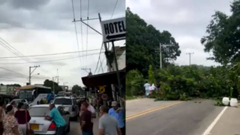 Sigue cerrada la Troncal del Caribe: cientos atrapados en bloqueos