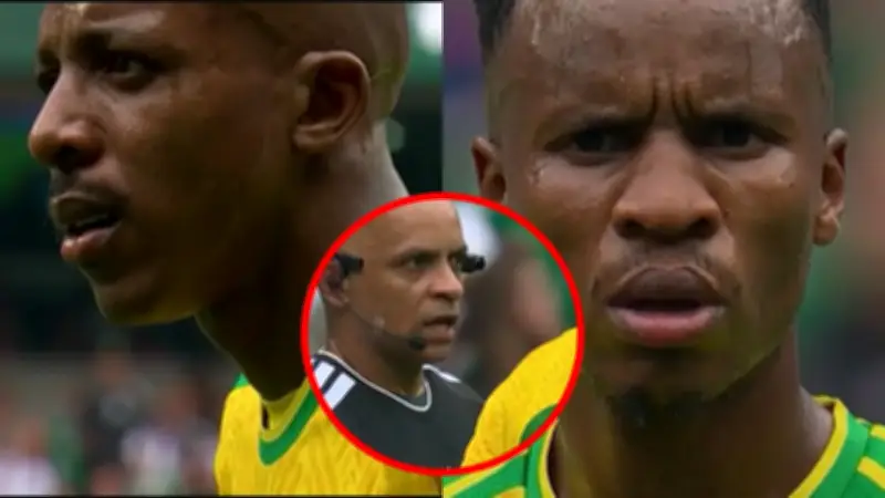 Sudafricanos no entienden inglés de árbitro en México vs Sudáfrica
