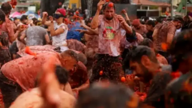 Tomatina 2026 en Sutamarchán: una fiesta inspirada en el Mundial
