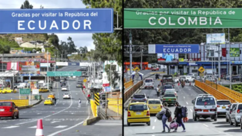 Trabajadores fronterizos exigen al Gobierno Petro levantar aranceles a Ecuador