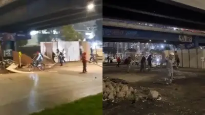 Disturbios en el sur de Bogotá por operativo contra vendedores informales