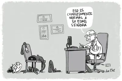 La Che: Caricatura que critica la actualidad colombiana