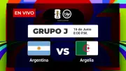 Argentina vs Argelia: debut mundialista de Messi en el Grupo J