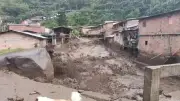 Avenida torrencial en Andes, Antioquia: 21 viviendas inundadas y 200 damnificados