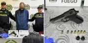 Capturan a dos encapuchados armados en disturbios en la Universidad de Antioquia