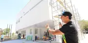 Char inspecciona megaestaciones de Policía en Barranquilla con 66% de avance