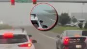 Conductores en Alabama atrapados por repentina 'pared de lluvia'