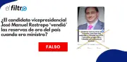 Desmienten que José Manuel Restrepo haya vendido reservas de oro o endeudado a Colombia con el FMI