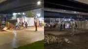 Disturbios en el sur de Bogotá por operativo contra vendedores informales
