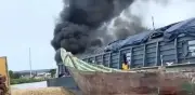 Explosión en barcaza en Pasacaballos, Cartagena, deja varios heridos