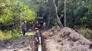 Lluvias afectan proyecto de acueducto en Landázuri, Santander