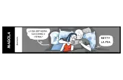Magola reflexiona sobre la vida moderna en su nueva caricatura