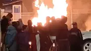 Manifestaciones en Bogotá por recuperación de espacio público bajo puente