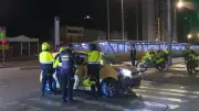 Persecución a taxista ebrio en el centro de Bogotá termina con captura